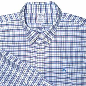 BROOKS BROTHERS ☆ Long Sleeve Non-Iron Stretch Button Down Shirt